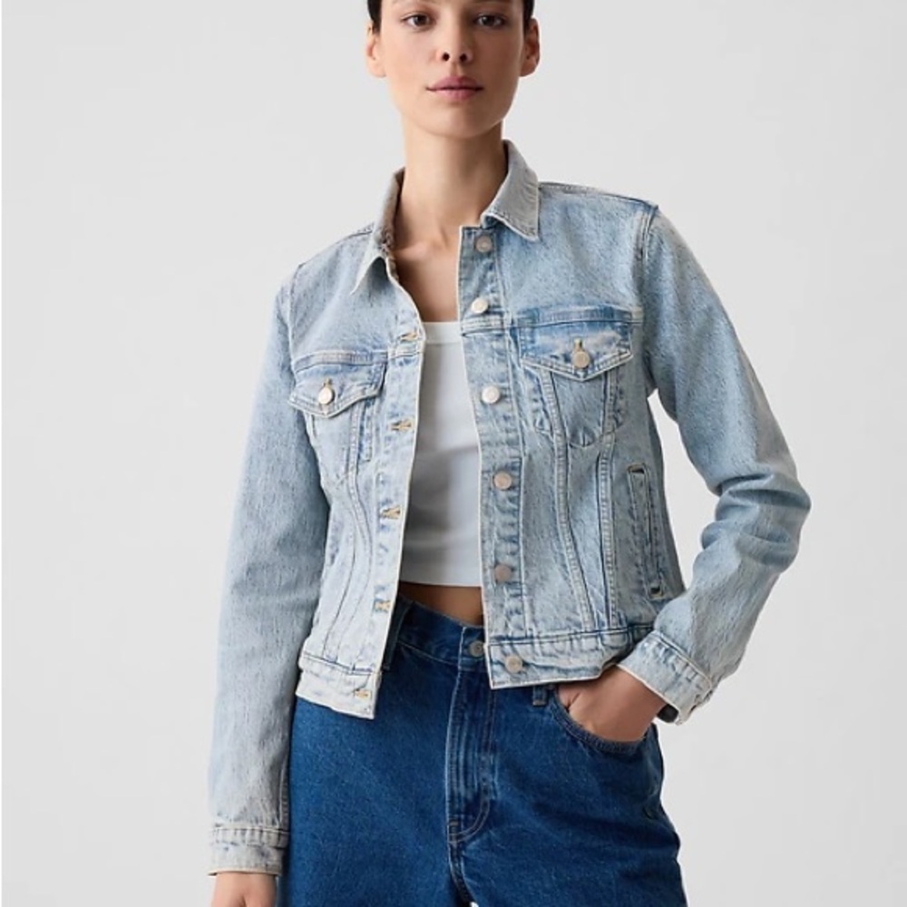 GAP Icon Classic Blue Denim Jacket
